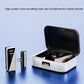 S18 wireless lavalier microphone charging compartment noise reduction reverberation digital display little bee live microphone