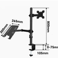 Computer monitor stand 17/22/2427 inch computer gaming chicken eating chicken lifting and height increasing base multi screen st