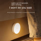 Smart LED Motion Sensor Night Light with Wireless Charging and Magnetic Base, Bedside Lamp for Bedroom, Cabinet, Home Use