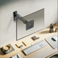 NB F120 monitor bracket wall mounted lifting rotating telescopic air pressure wall mounted computer display rack