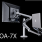 Monitor stand arm, laptop stand, double section arm, desktop computer display screen, aluminum alloy dual screen office