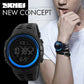 Mens Sports Watches Dive 50m Digital LED 