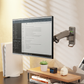 NB F120 monitor bracket wall mounted lifting rotating telescopic air pressure wall mounted computer display rack