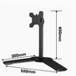 Computer monitor stand 17/22/2427 inch computer gaming chicken eating chicken lifting and height increasing base multi screen st