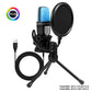 RGB USB condenser microphone