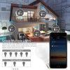 E27 WiFi Smart LED Light Bulbs Intellegent App Remote Control Bulbs Walk up Warn Lighting Work With Alexa Google Assistant