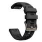 Compatible with Garmin Fenix 8 Official Style Strap, Fenix 8 Series 43/47/51mm Quick-Release Silicone Watch Band