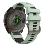 Compatible with Garmin Fenix 8 Official Style Strap, Fenix 8 Series 43/47/51mm Quick-Release Silicone Watch Band