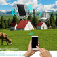 Solar Powered Signal Repeater Mobile Phone Signal Receiver Wireless WiFi Extender WiFi 6 Signal Amplifier