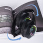 Head mounted Bluetooth earphones, wireless Bluetooth earphones, foldable