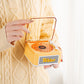Retro white noise Bluetooth speaker wireless small high pitched 