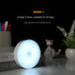 Smart LED Motion Sensor Night Light with Wireless Charging and Magnetic Base, Bedside Lamp for Bedroom, Cabinet, Home Use