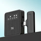 Square straight in outdoor shooting wireless lavalier microphONE