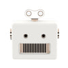 Portable Retro Robot Shape Bluetooth Speaker Cartoon Mini Outdoor Wireless Speaker HIFI Bass Column Loudspeaker With Microphone