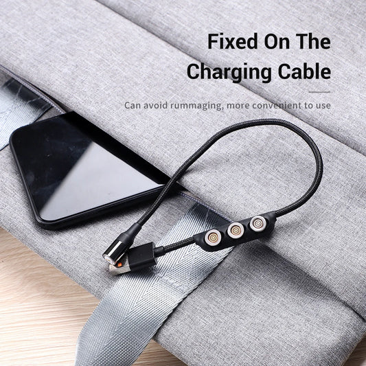 TOPK 1/5PCS Magnetic Cable Plug Case Portable Storage Box Magnet Charger Plugs Micro USB Type C Connector Storage Box Case